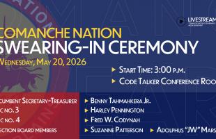 2026 Comanche Nation Swearing-In Ceremony