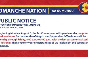 Tax Commission Temporary Business Hours