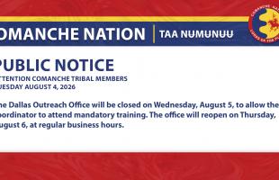 Dallas Outreach Office Closure 8.5.26