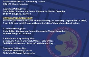 2026 Special Election Polling Sites