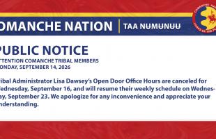 TA Open Doors Canceled 9.16.26