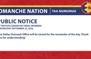 Dallas Outreach Office Closure 9.23.26