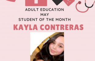 Higher Education May 2025 Student of the Month: Kayla Contreras